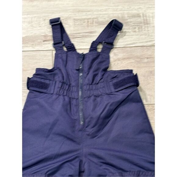 Cat & Jack navy blue snow pants/snow bibs toddler size 2 - Picture 2 of 11
